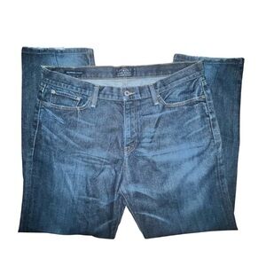 Lucky Brand 363 Vintage Straight Jeans, Men’s Size 38x32 Classic Dark Wash Denim
